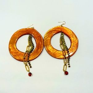 Anthropologie earrings.